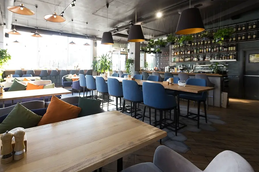 カフェ店舗内イメージ写真